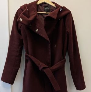 Maroon Women's Coat